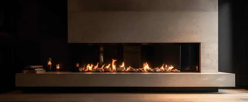 Gas Fireplace Ember Bed Design Services in Hendersonville, Tennessee