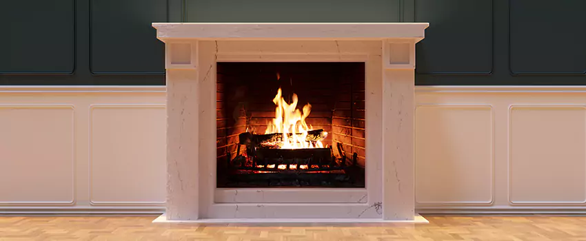 Open Flame Wood-Burning Fireplace Installation Services in Hendersonville, Tennessee